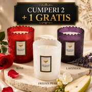 Lumanari Parfumate Premium 200g – Oferta 2+1 GRATIS